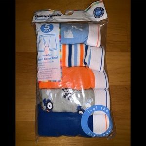 Garanimals nwt boys boxer brief 2t/3t 5 pairs